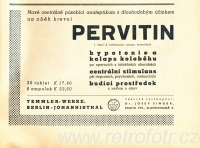 Reklama na Pervitin