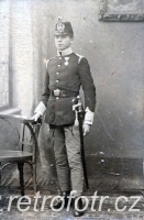 Mladý muž v rakouské uniformě